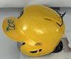 WILLIAM CONTRERAS SIGNED BREWERS YELLOW MINI HELMET - JSA
