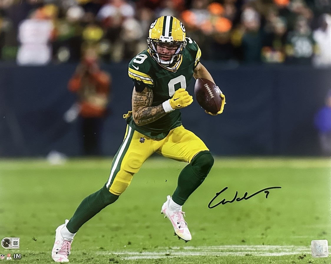 CHRISTIAN WATSON SIGNED 16X20 PACKERS PHOTO #2 - BAS