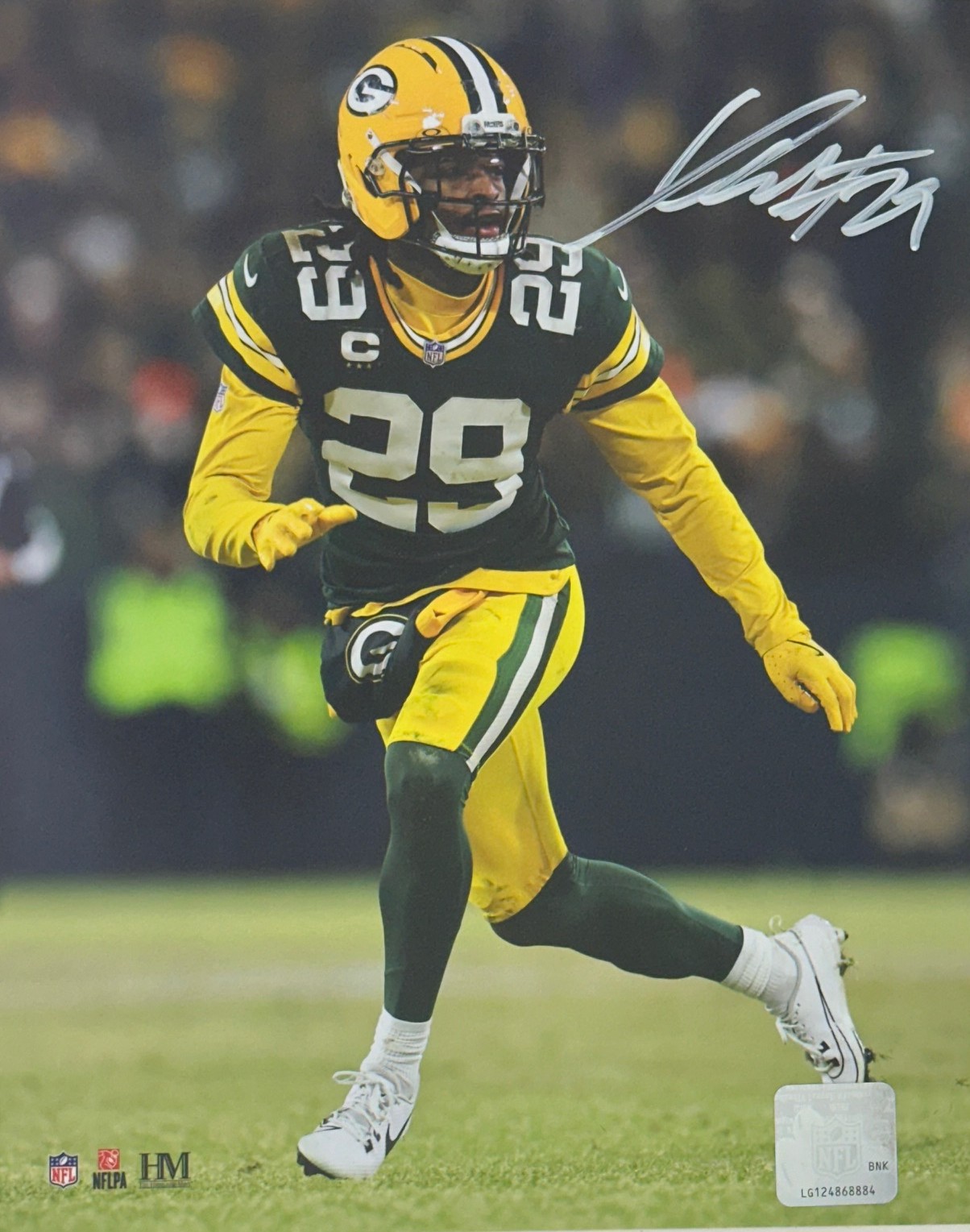 XAVIER McKINNEY SIGNED 8X10 PACKERS PHOTO #3