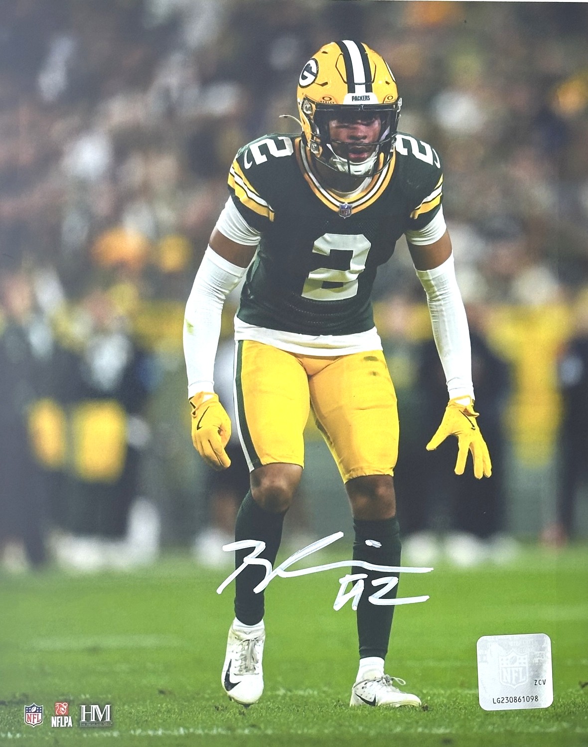 BRANDON CISSE SIGNED 8X10 PACKERS PHOTO #2