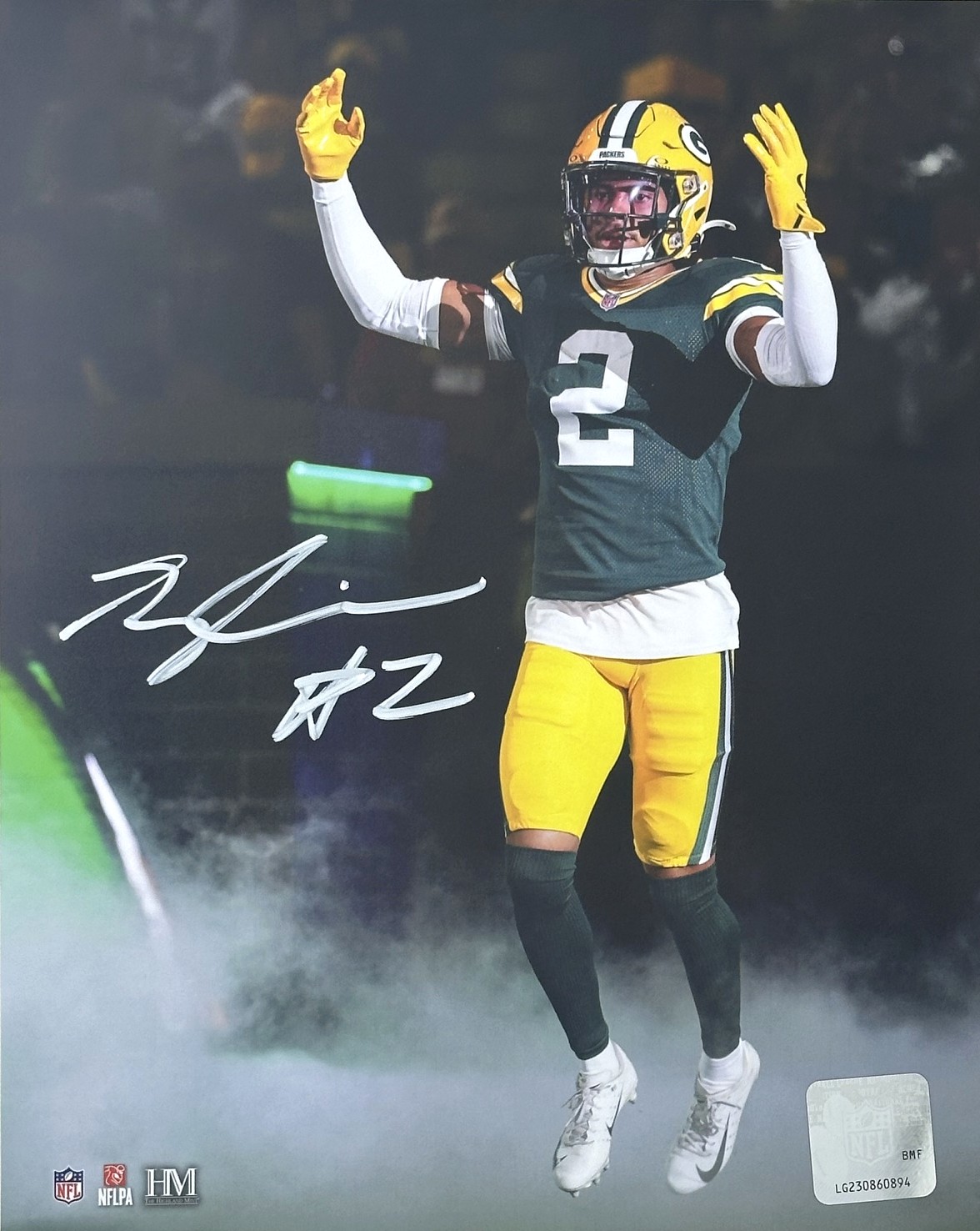 BRANDON CISSE SIGNED 8X10 PACKERS PHOTO #3