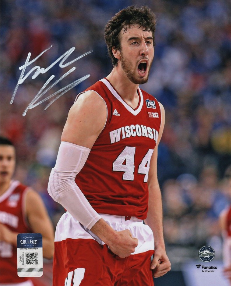 FRANK KAMINSKY SIGNED 8X10 WI BADGERS PHOTO #1