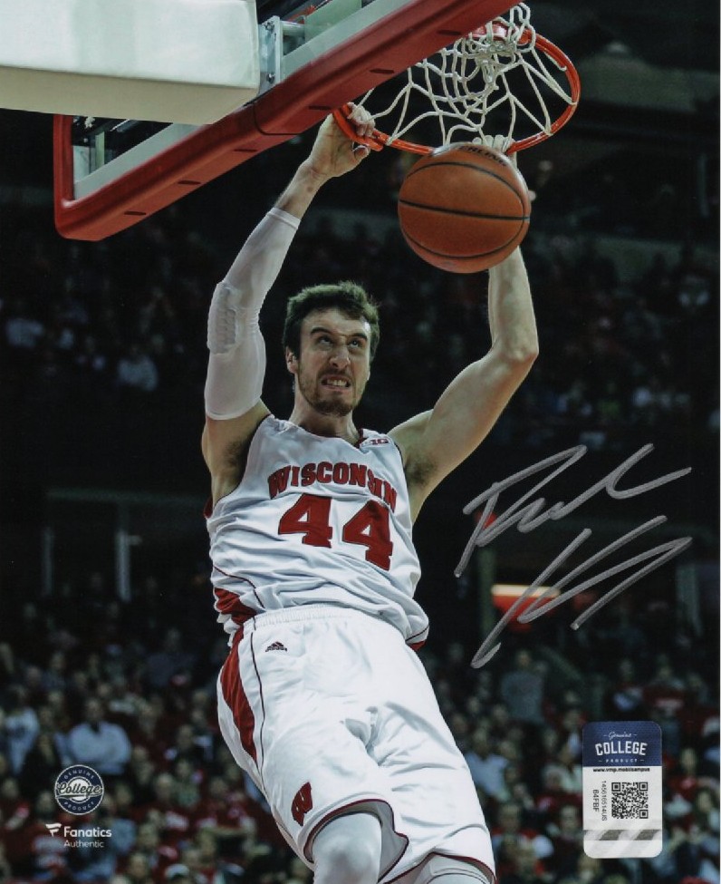 FRANK KAMINSKY SIGNED 8X10 WI BADGERS PHOTO #2