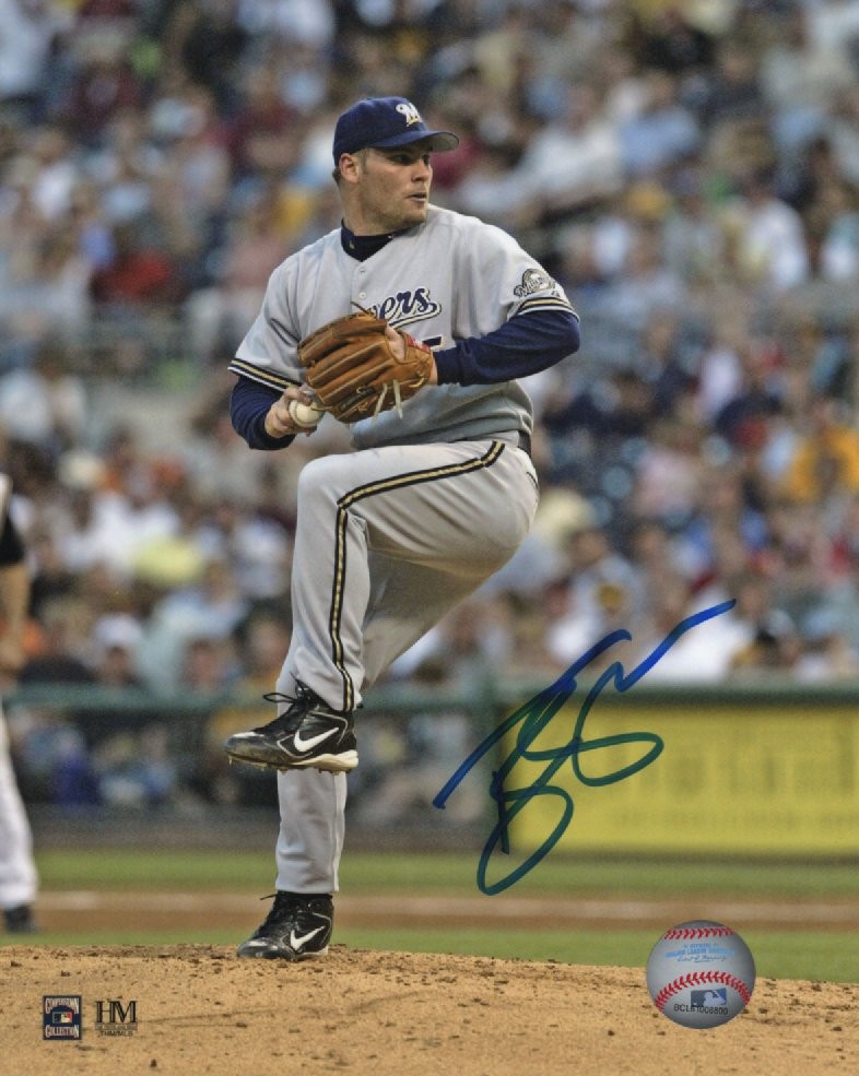 BEN SHEETS SIGNED 8X10 BREWERS PHOTO #2