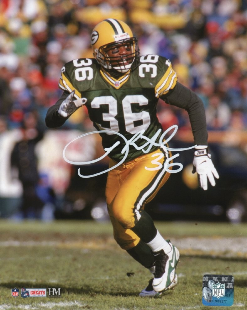 LEROY BUTLER SIGNED 8X10 PACKERS PHOTO #5
