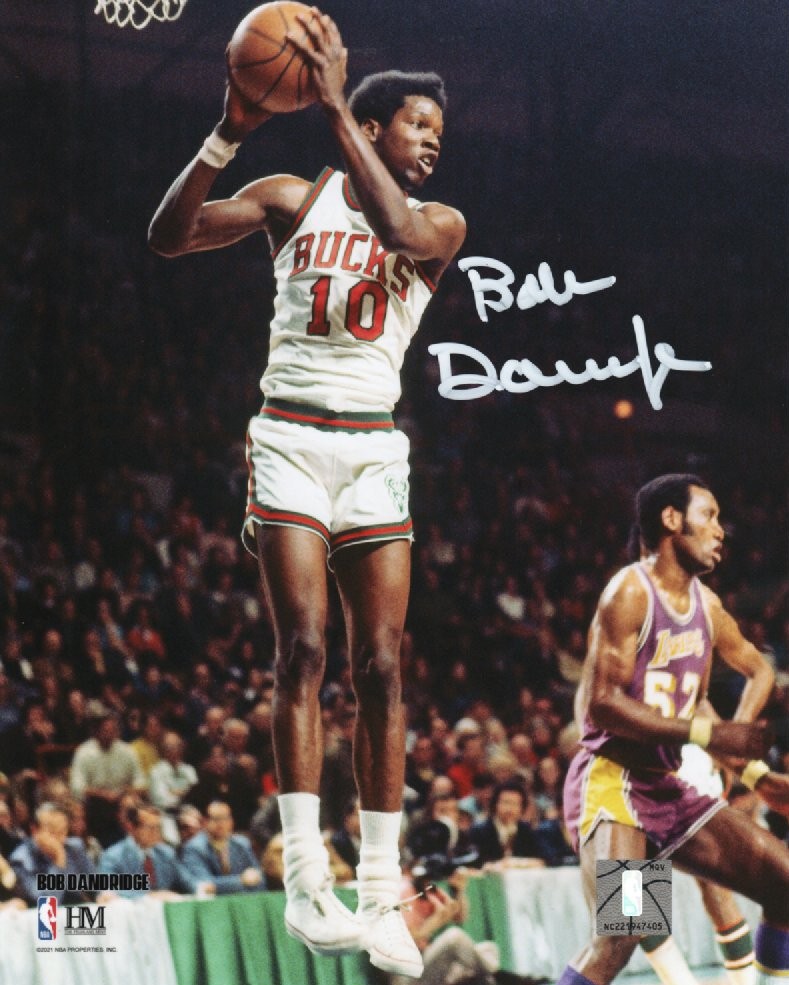 BOB DANDRIDGE SIGNED 8X10 BUCKS PHOTOS #10