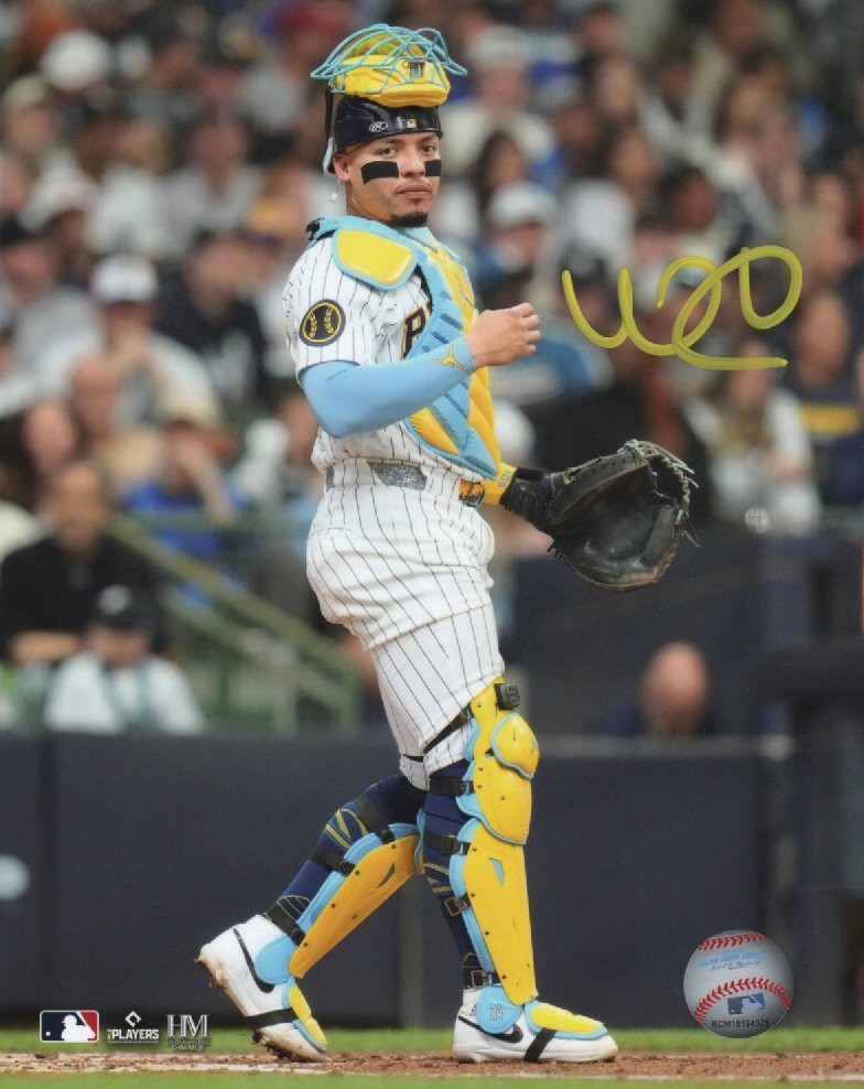 WILLIAM CONTRERAS SIGNED BREWERS 8X10 PHOTO #1