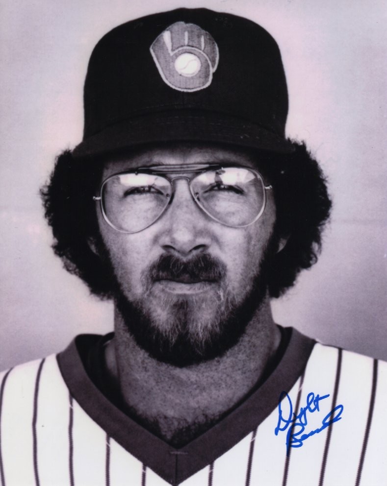 DWIGHT BERNARD SIGNED 8X10 BREWERS PHOTO #3