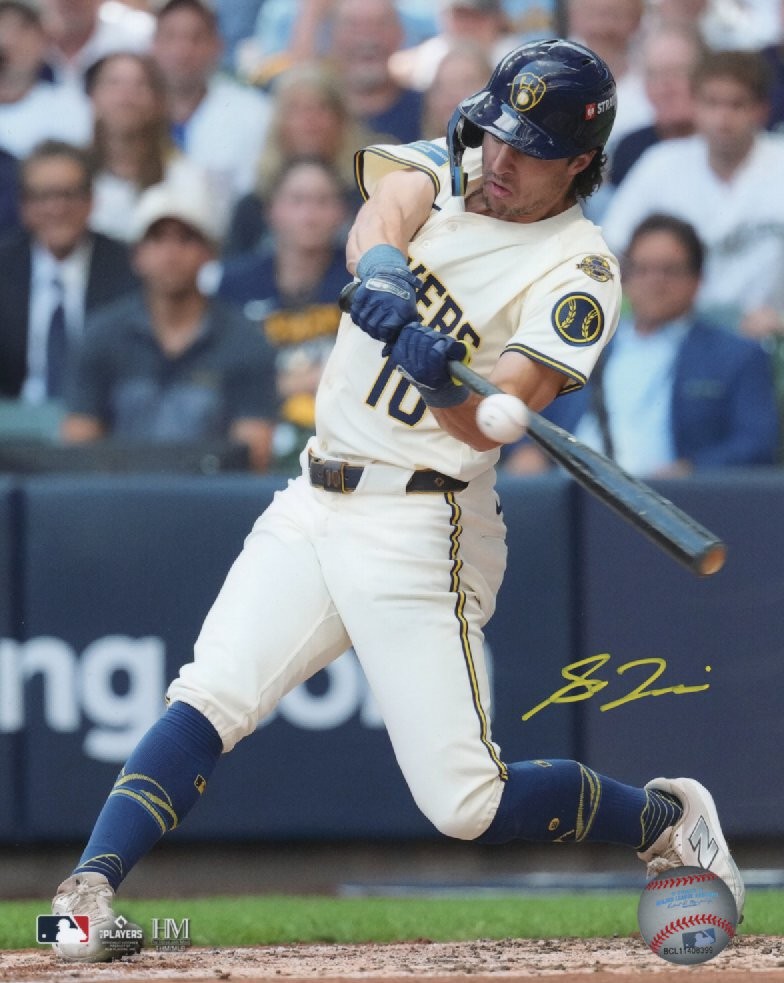 SAL FRELICK SIGNED BREWERS 8X10 PHOTO #1