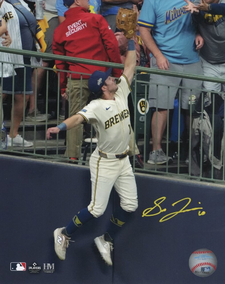 SAL FRELICK SIGNED BREWERS 8X10 PHOTO #2