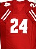 HUNTER WOHLER SIGNED CUSTOM REPLICA WI BADGERS RED JERSEY - JSA