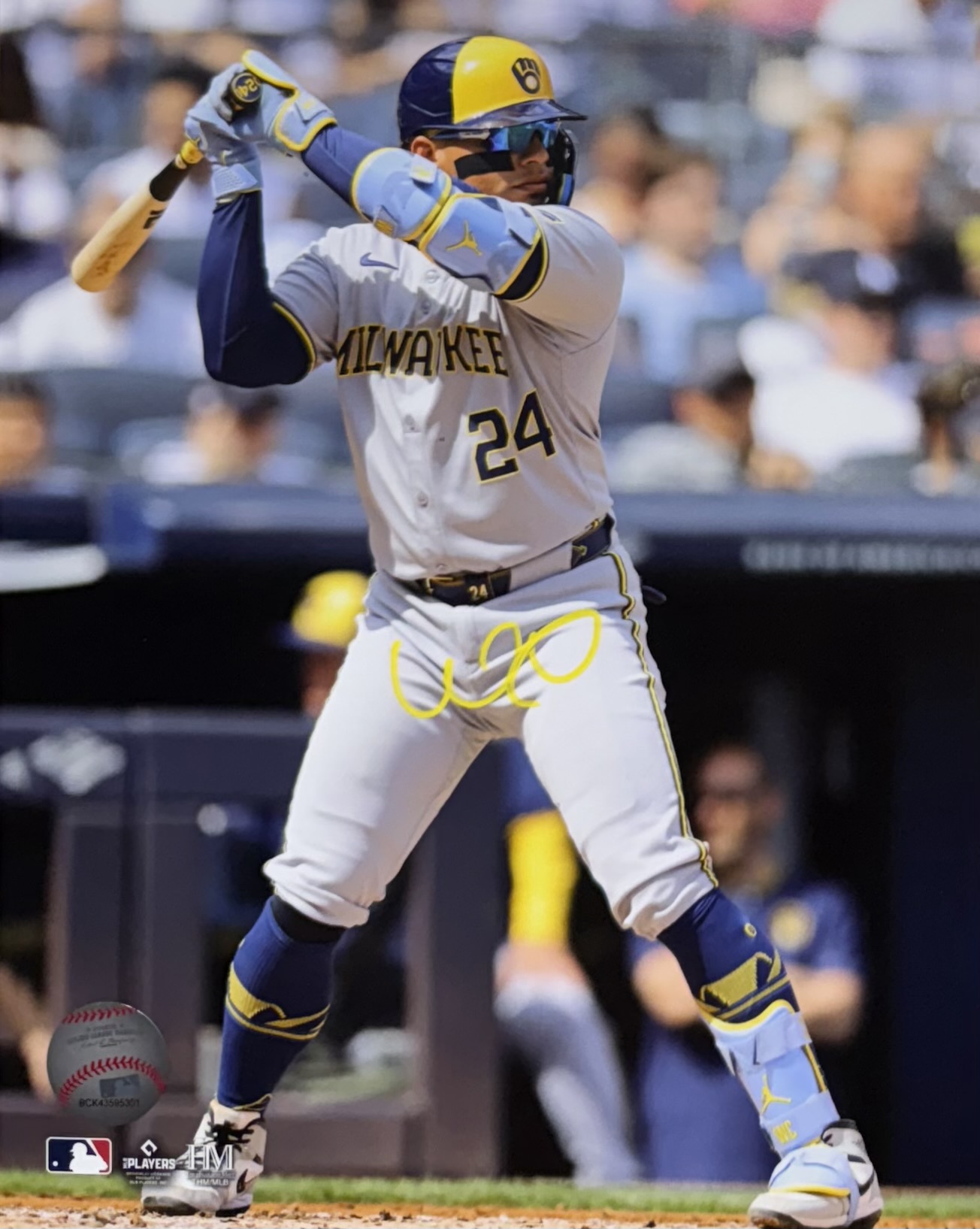 WILLIAM CONTRERAS SIGNED BREWERS 8X10 PHOTO #12