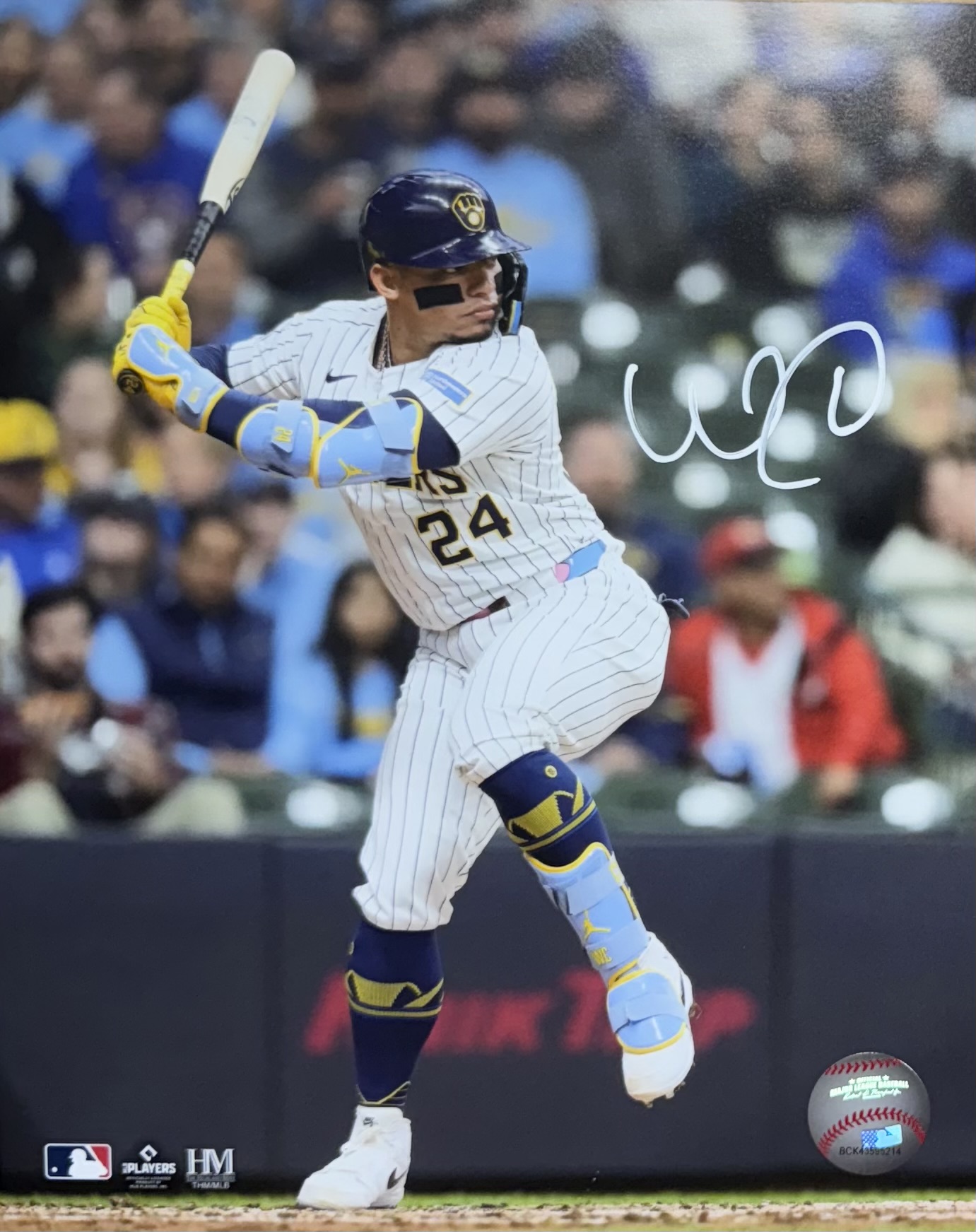 WILLIAM CONTRERAS SIGNED BREWERS 8X10 PHOTO #13