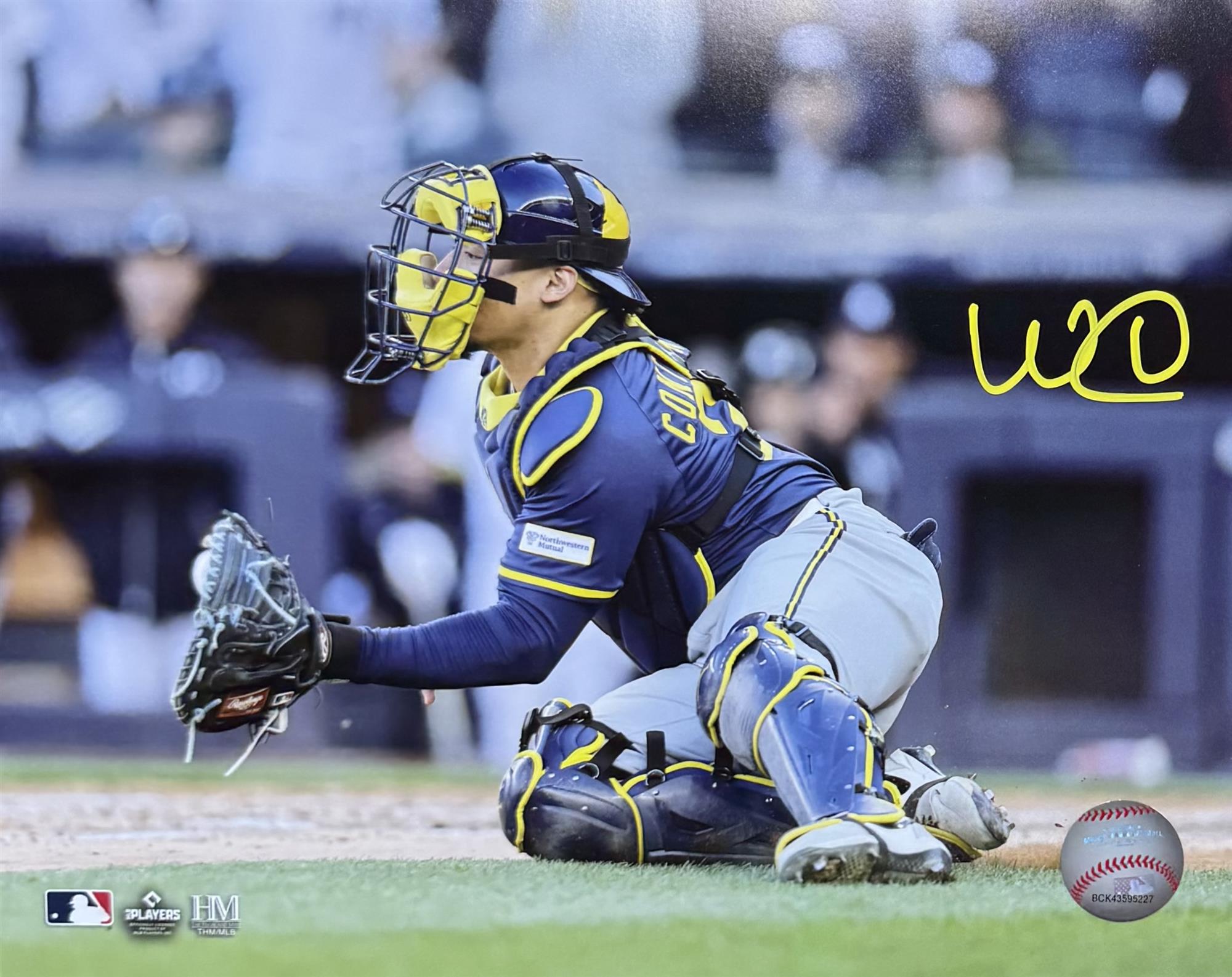 WILLIAM CONTRERAS SIGNED BREWERS 8X10 PHOTO #14