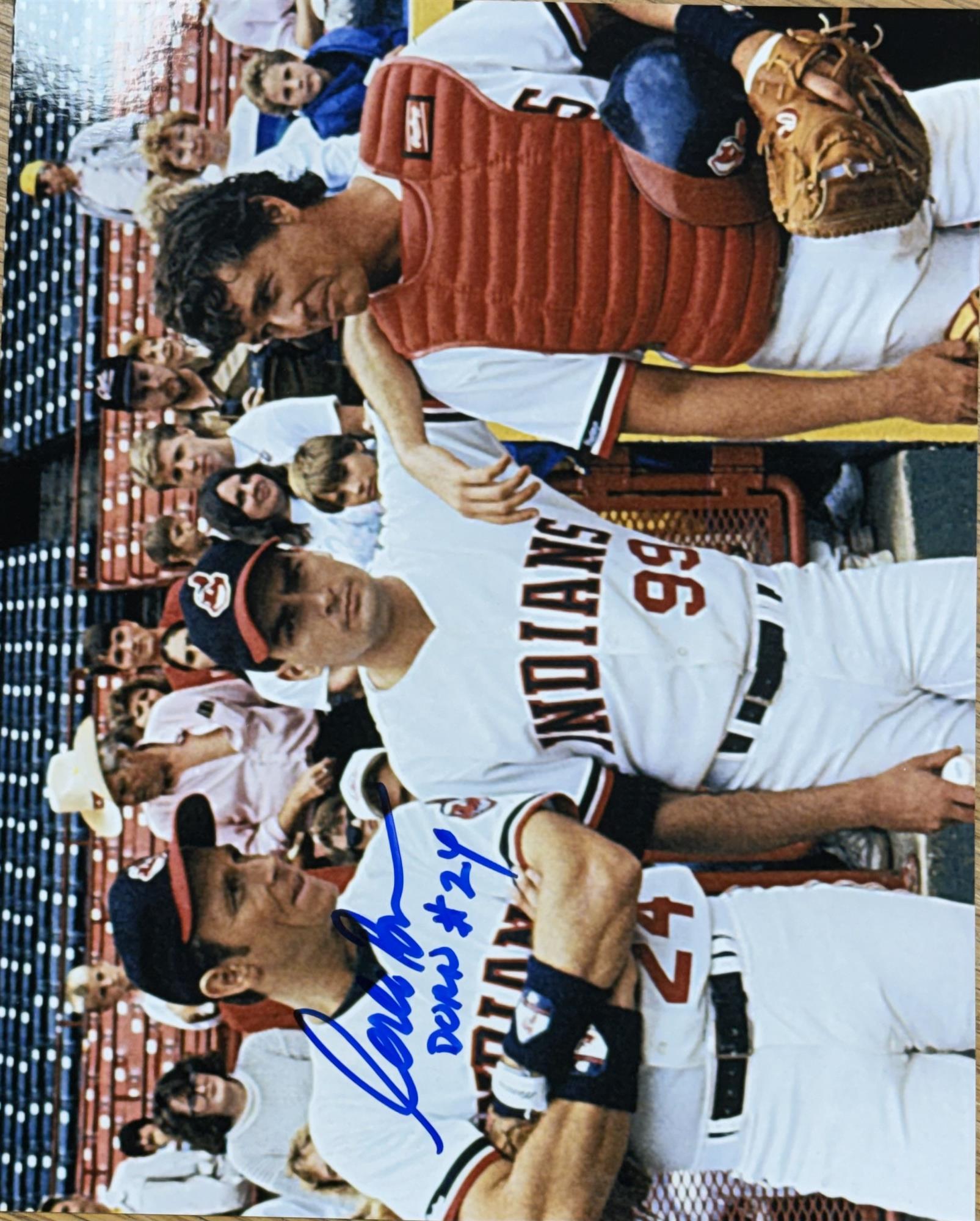 CORBIN BERNSEN SIGNED 8X10 MAJOR LEAGUE PHOTO #1 AS ROGER DORN