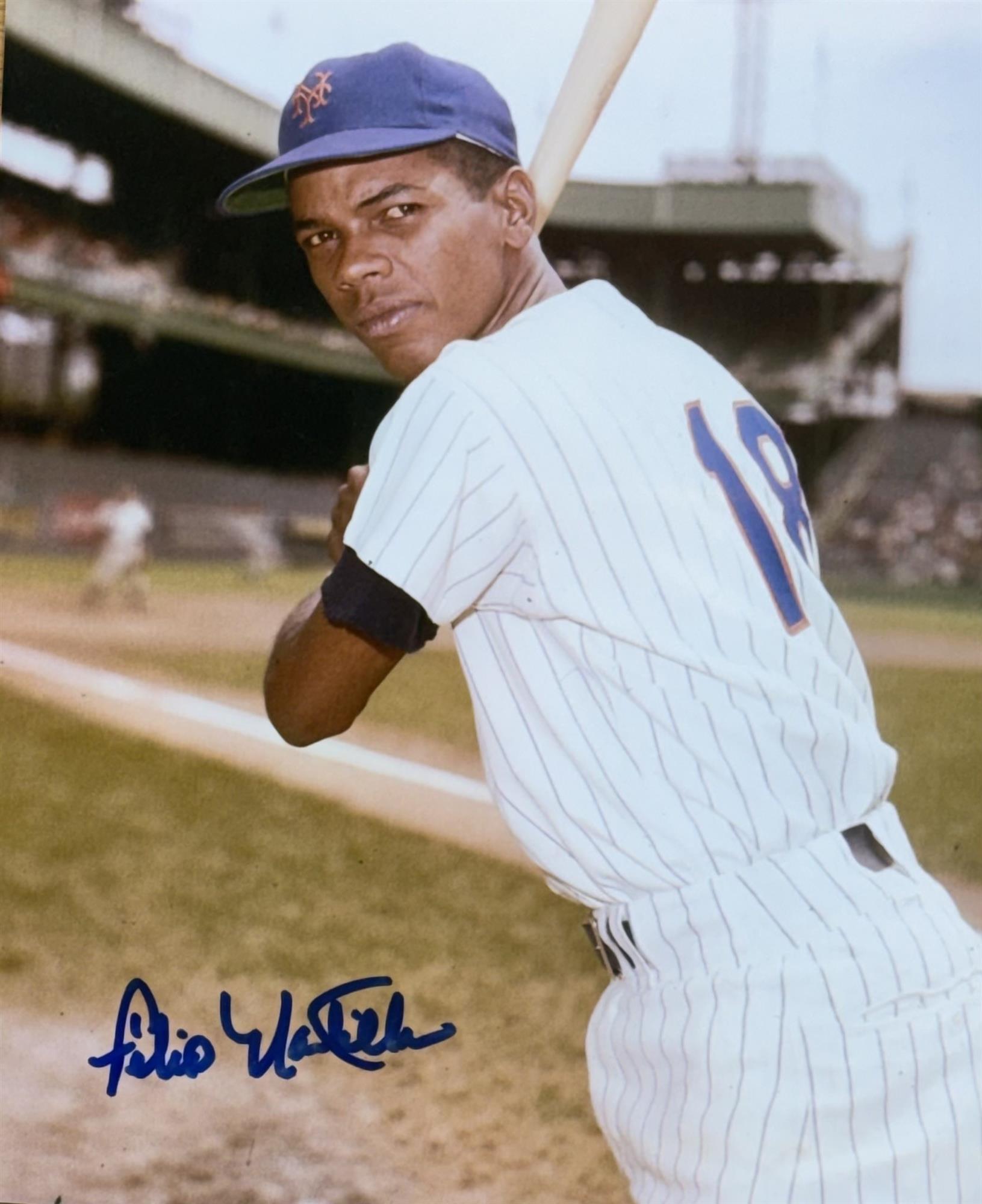 FELIX MANTILLA SIGNED 8X10 METS PHOTO #1