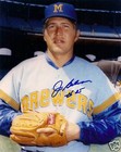 JOHN GELNAR SIGNED 8X10 BREWERS PHOTO