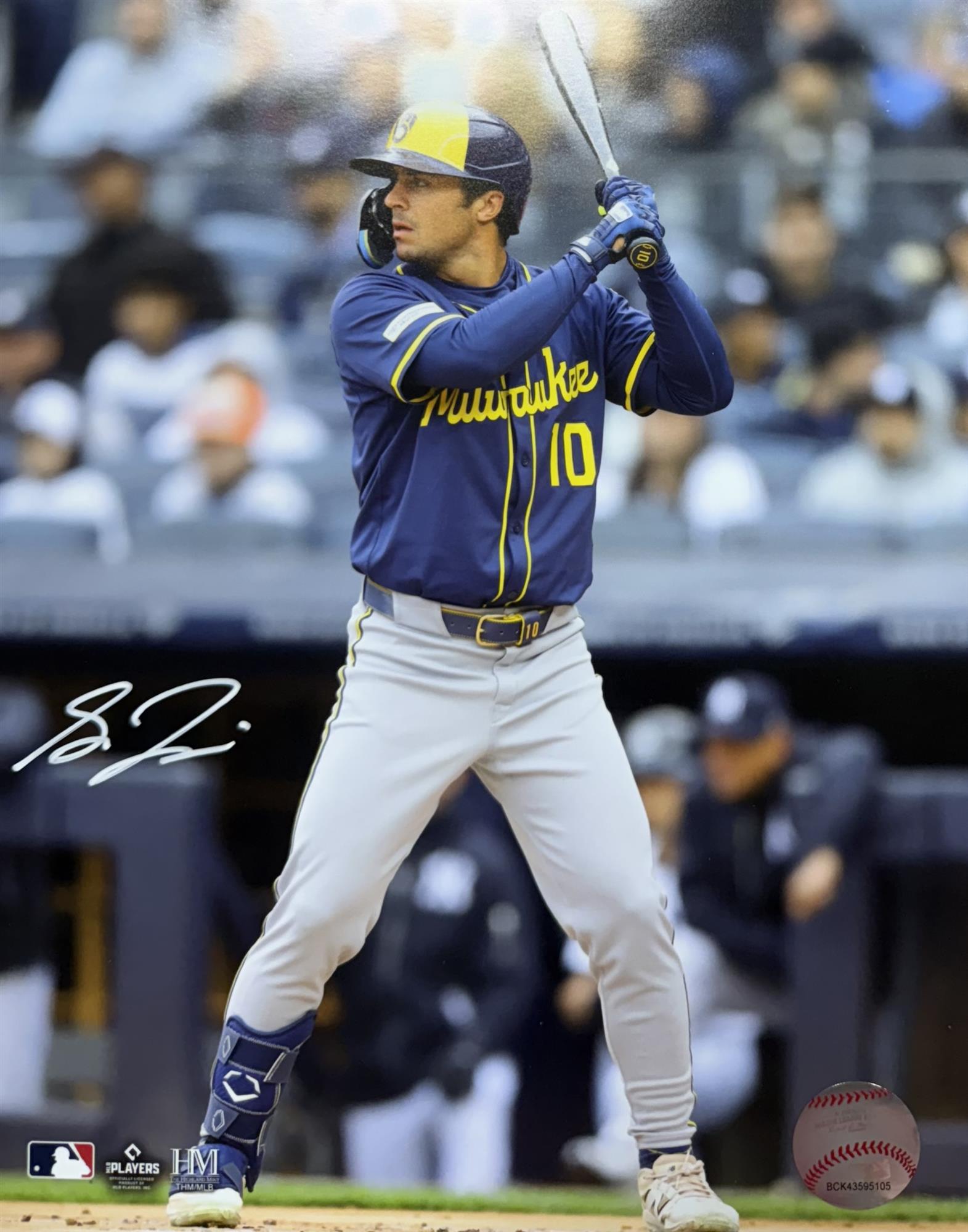 SAL FRELICK SIGNED BREWERS 8X10 PHOTO #4