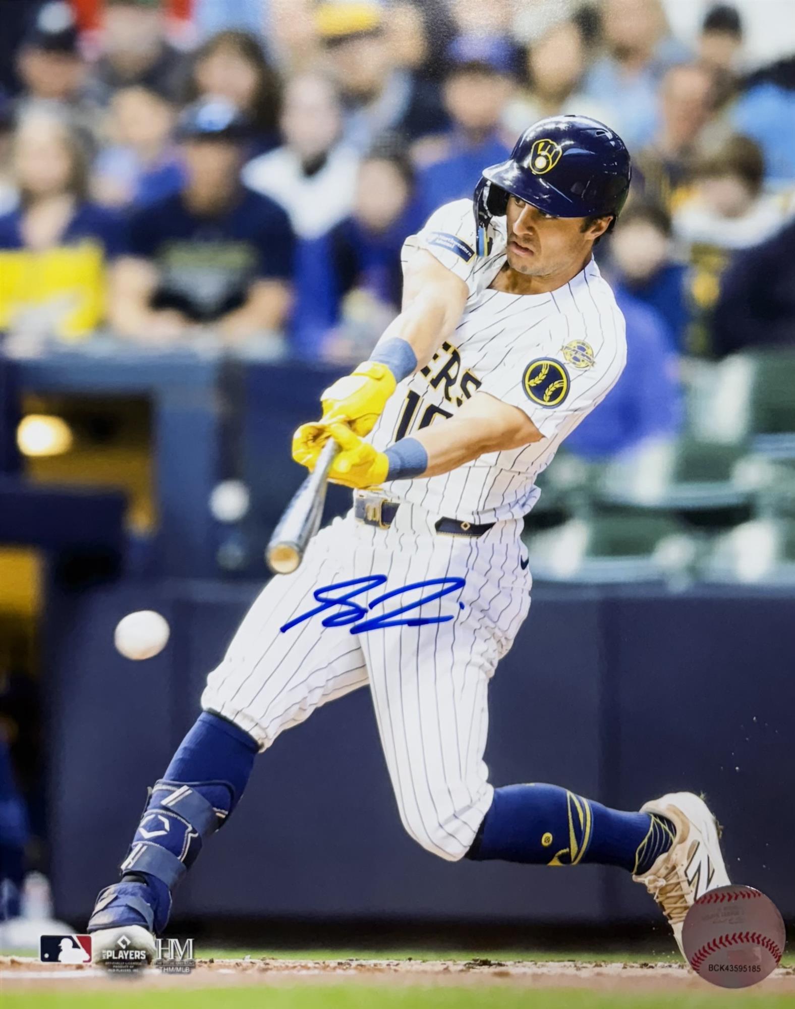 SAL FRELICK SIGNED BREWERS 8X10 PHOTO #6