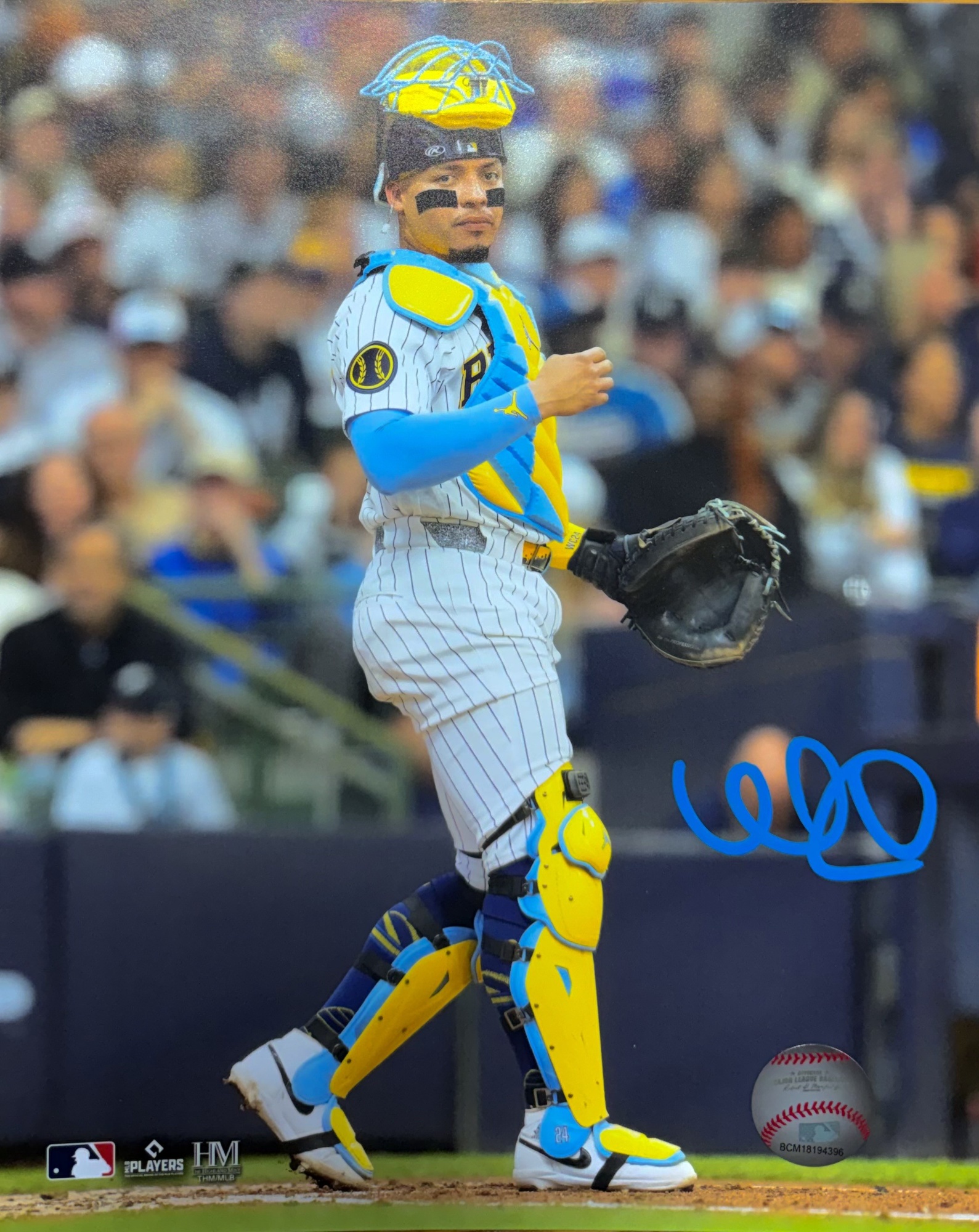 WILLIAM CONTRERAS SIGNED BREWERS 8X10 PHOTO #1