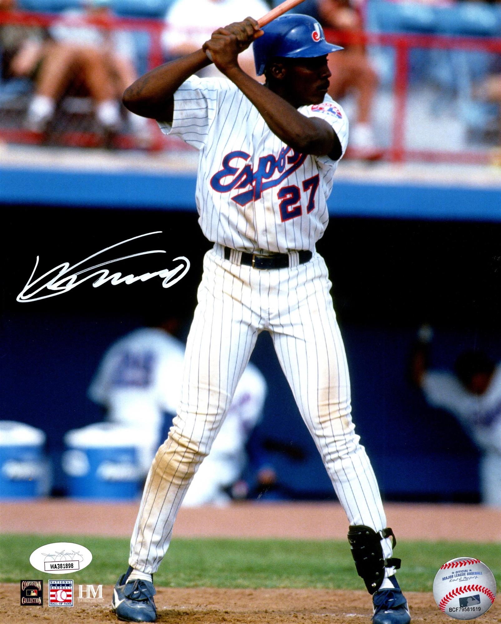 VLADIMIR GUERRERO SIGNED EXPOS 8X10 PHOTO #2 - JSA