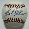 BOB FELLER SIGNED OFFICIAL AL BASEBALL - JSA