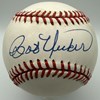 BOB UECKER SIGNED OFFICIAL MLB BASEBALL #1 - JSA