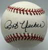 BOB UECKER SIGNED OFFICIAL MLB BASEBALL #2 - JSA