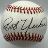 BOB UECKER SIGNED OFFICIAL MLB BASEBALL #5 - JSA