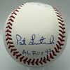 RYAN BRAUN DEVIN WILLIAMS PAT LISTACH TRIPLE SIGNED BASEBALL W/ ROY  - BREWERS - JSA