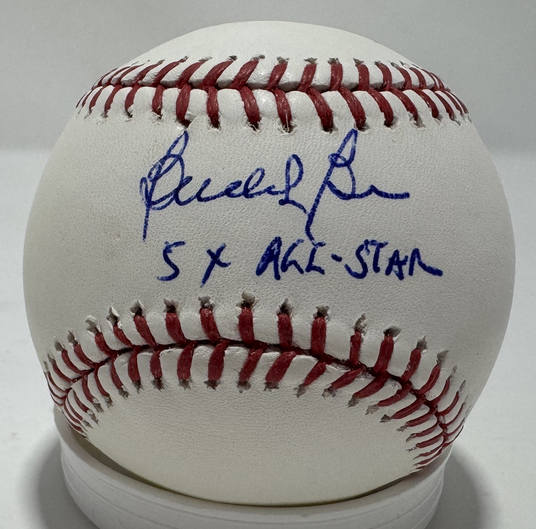 BUDDY BELL SIGNED OFFICIAL MLB BASEBALL W/ 5 X ALL STAR - JSA