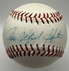 JIM "CATFISH" HUNTER SIGNED OFFICIAL LEAGUE BASEBALL - JSA