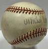 CURT FLOOD SIGNED OFFICIAL LEAGUE BASEBALL - ST. LOUIS CARDINALS MLB - JSA
