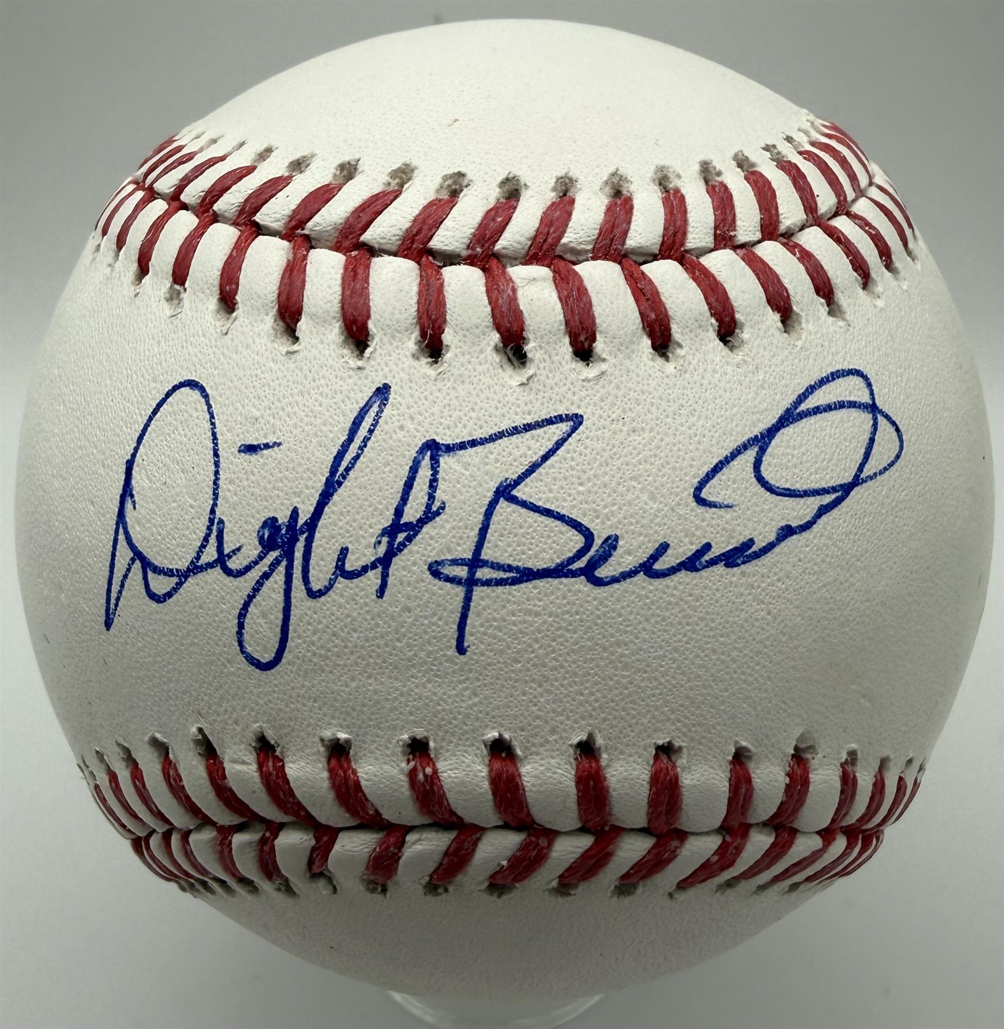 DWIGHT BERNARD SIGNED OFFICIAL MLB BASEBALL - BAS