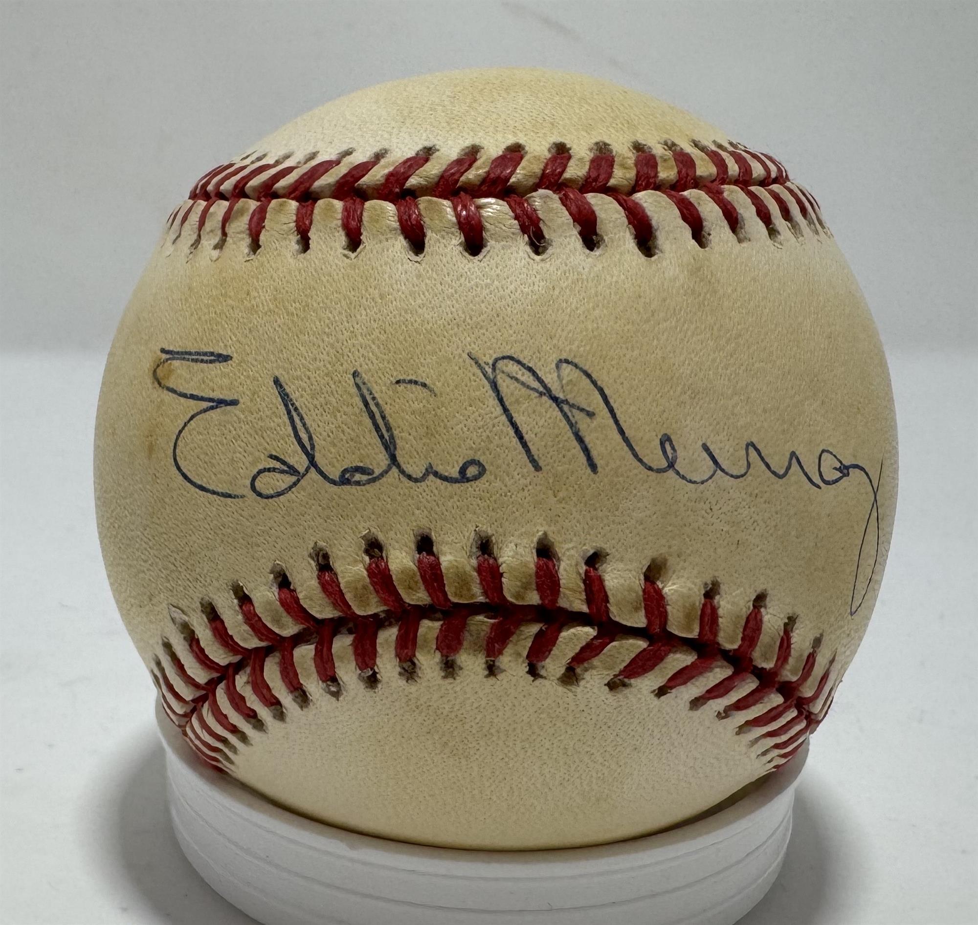 EDDIE MURRAY SIGNED OFFICIAL AMERICAN LEAGUE BASEBALL - BALTIMORE ORIOLES - JSA