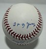 GAYLORD PERRY SIGNED OFFICIAL MLB BASEBALL W/ 2 SCRIPTS - JSA