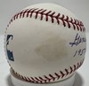 GENE CONLEY (d) SIGNED OFFICIAL MLB  BASEBALL W/ 1957 BRAVES