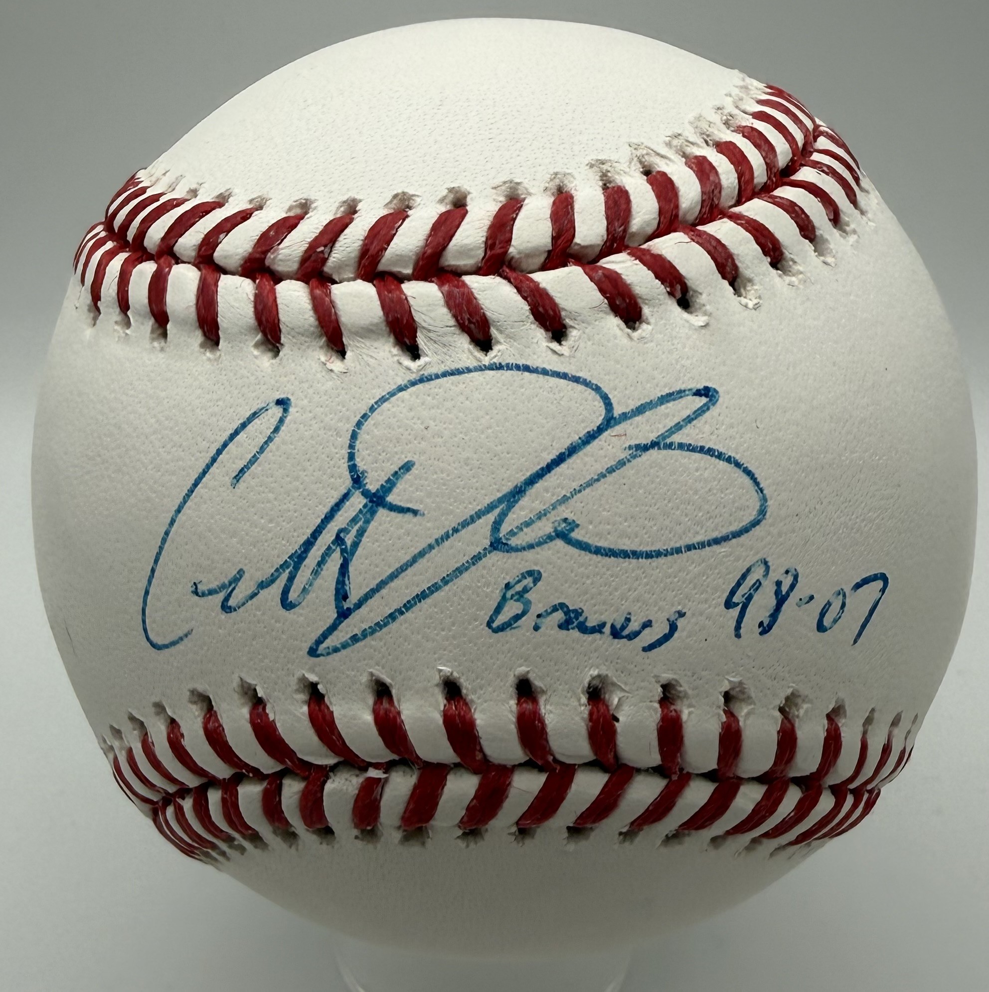 GEOFF JENKINS SIGNED OFFICIAL MLB BASEBALL W/ BREWERS 98-07 - JSA