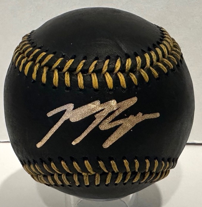 RYAN BRAUN SIGNED OFFICIAL MLB BLACK BASEBALL - BREWERS - BAS