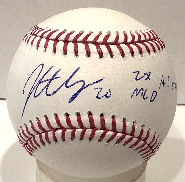 JONATHAN LUCROY SIGNED OFFICIAL MLB BASEBALL W/ 2 x ALL STAR - BREWERS - JSA