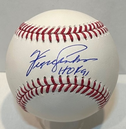 FERGIE JENKINS SIGNED OFFICIAL MLB BASEBALL W/ HOF '91 - BAS