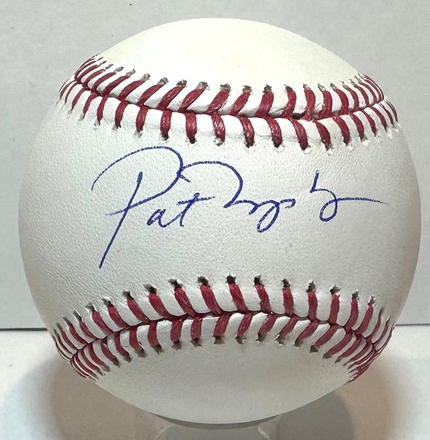 PAT MURPHY SIGNED OFFICIAL MLB BASEBALL - BREWERS - BAS