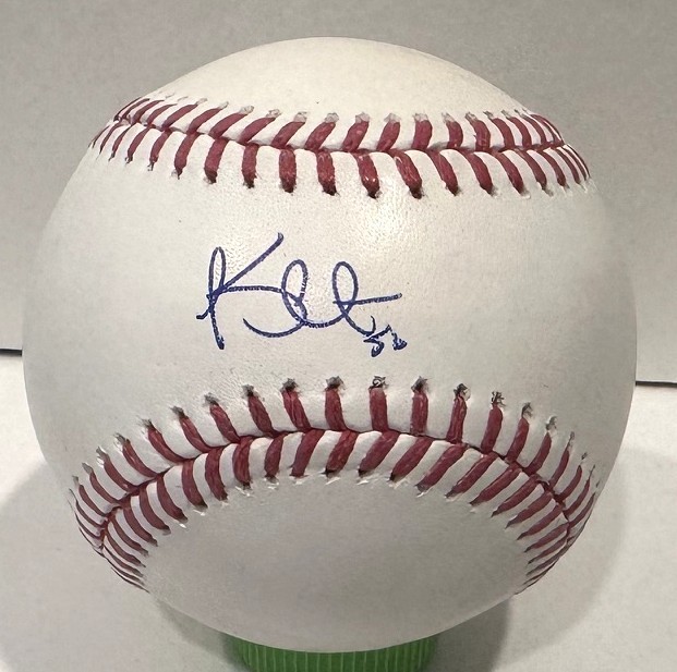 KYLE HARRISON SIGNED OFFICIAL MLB BASEBALL - JSA