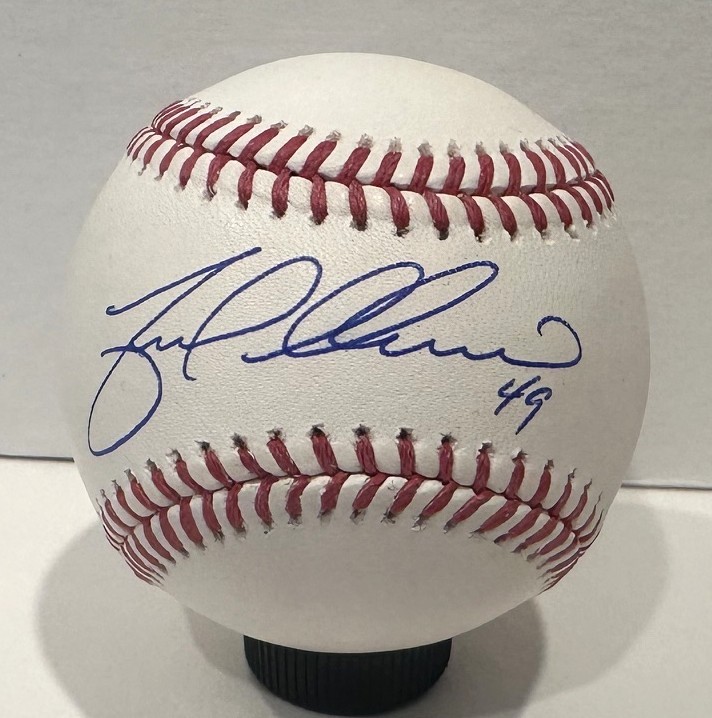YOVANI GALLARDO SIGNED OFFICIAL MLB BASEBALL - JSA