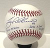 YOVANI GALLARDO SIGNED OFFICIAL MLB BASEBALL W/ SCRIPTS - JSA