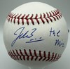 JACOB MISIOROWSKI SIGNED OFFICIAL MLB BASEBALL W/ "THE MIZ" - LGC