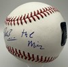 JACOB MISIOROWSKI SIGNED OFFICIAL MLB BASEBALL W/ "THE MIZ" - LGC