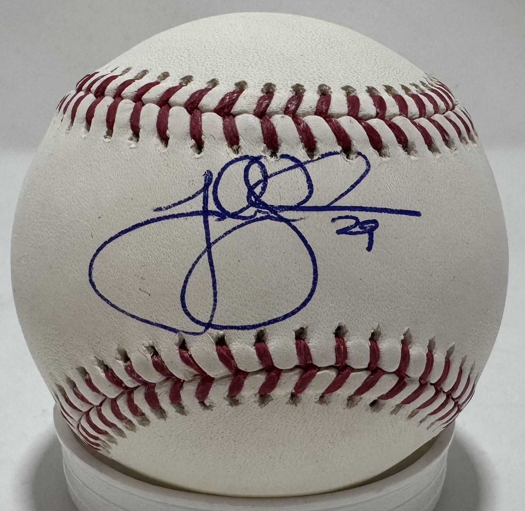 JOSH LINDBLOM SIGNED OFFICIAL MAJOR LEAGUE BASEBALL - MILWAUKEE BREWERS