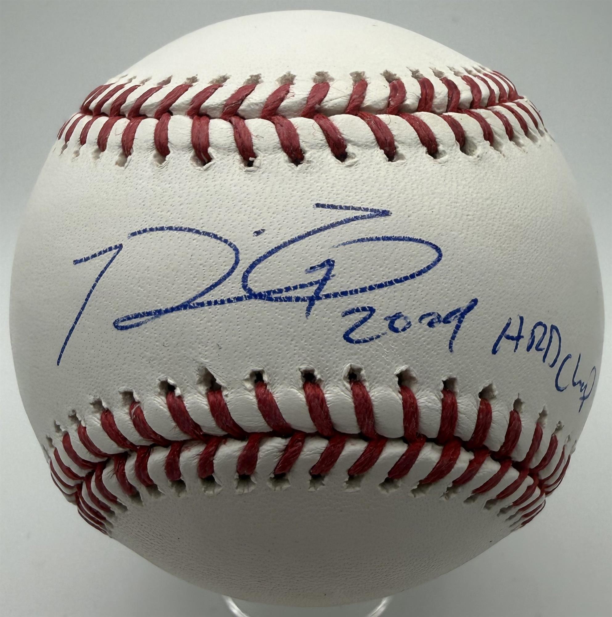 PRINCE FIELDER SIGNED OFFICIAL BASEBALL W/ "2009 HRD CHAMP" - JSA