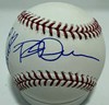 ROB DEER SIGNED OFFICIAL MLB BASEBALL W/ BREWERS 1986-90